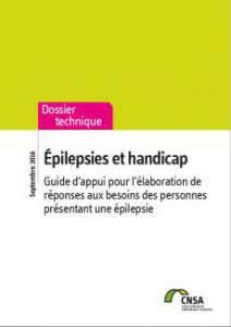 Couverture du guide de la CNSA sur Epilepsie et Handicap